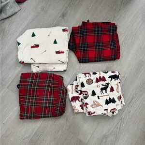 Cozy Plaid and Holiday Print Pajama Pants